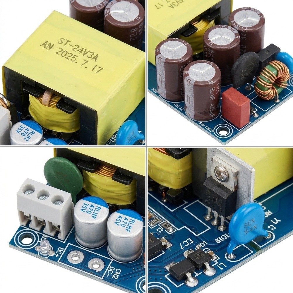 12V 1A AC to DC Isolated Power Supply Module with Overvoltage Protection
