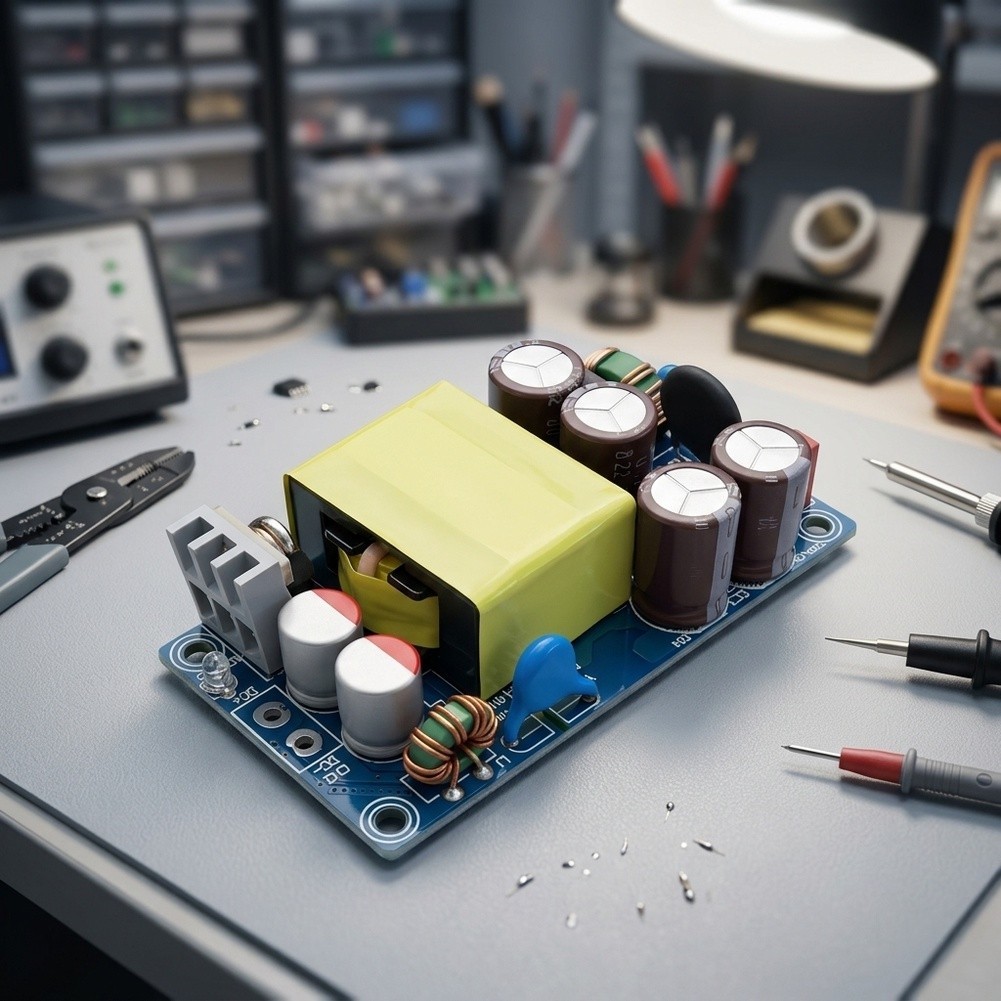 12V 1A AC to DC Isolated Power Supply Module with Overvoltage Protection