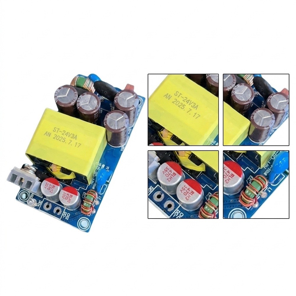 12V 1A AC to DC Isolated Power Supply Module with Overvoltage Protection