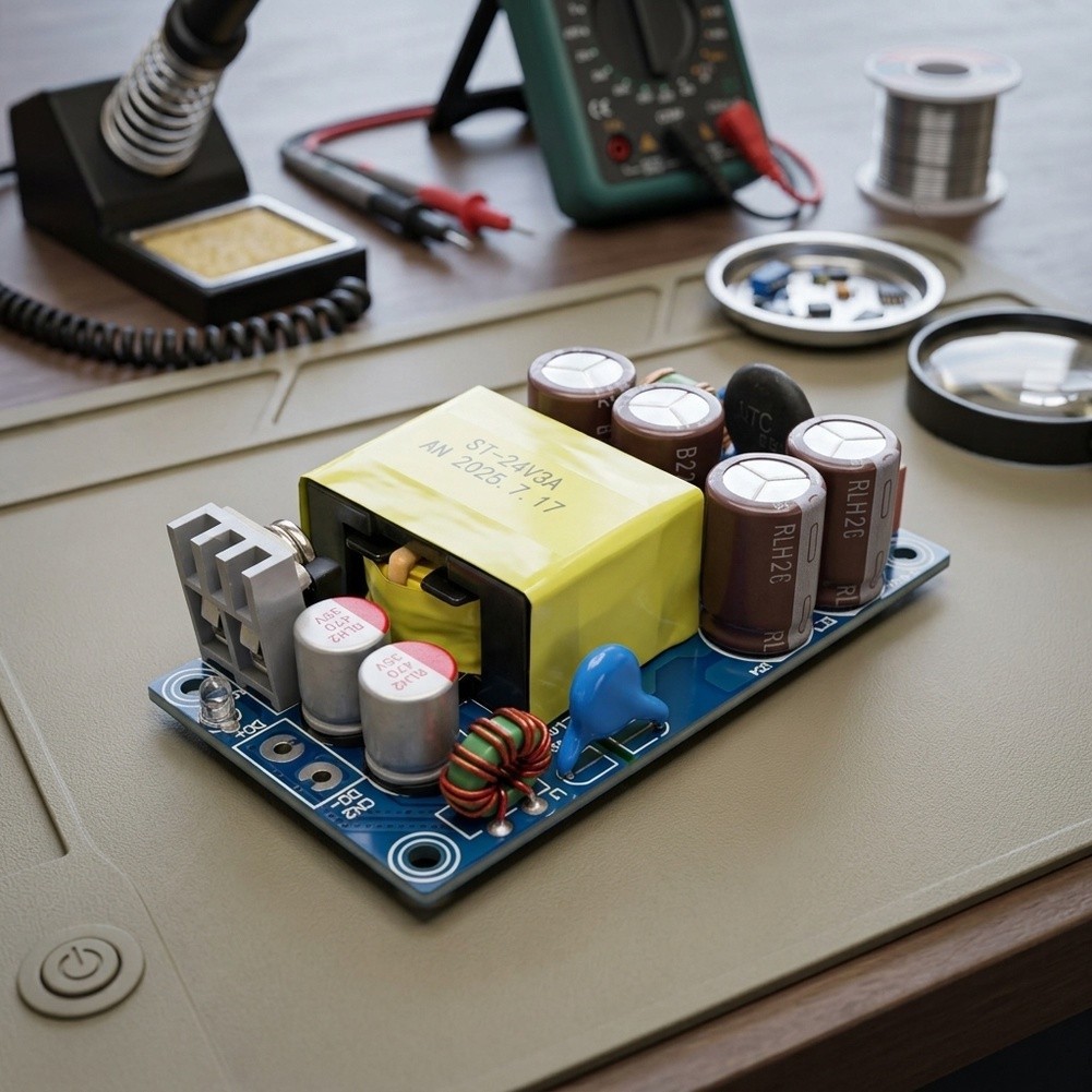 12V 1A AC to DC Isolated Power Supply Module with Overvoltage Protection
