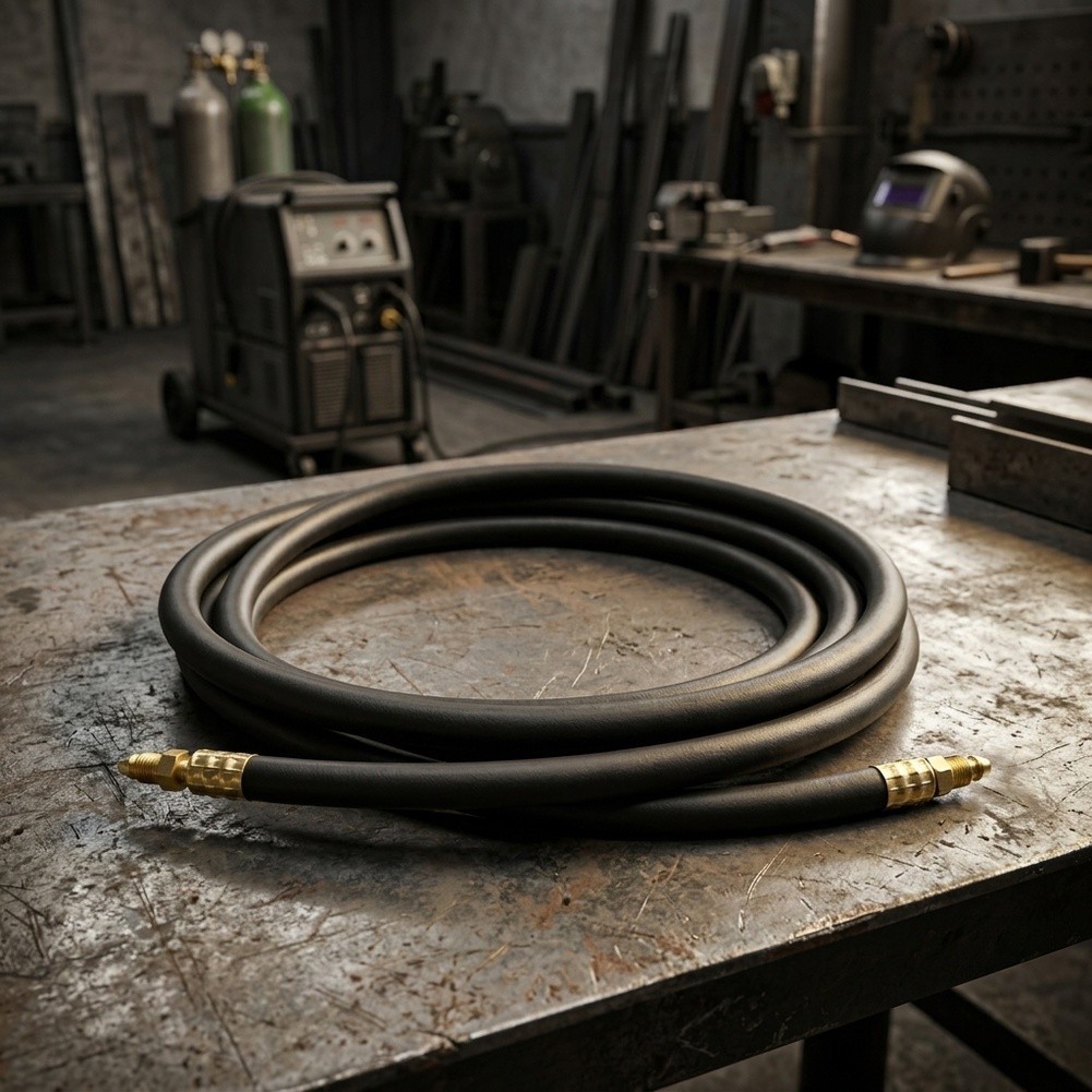 25ft 57Y03R Power Cable Hose for TIG for torch Rear Male 3/8-24 RH Connection - Produktbild 4
