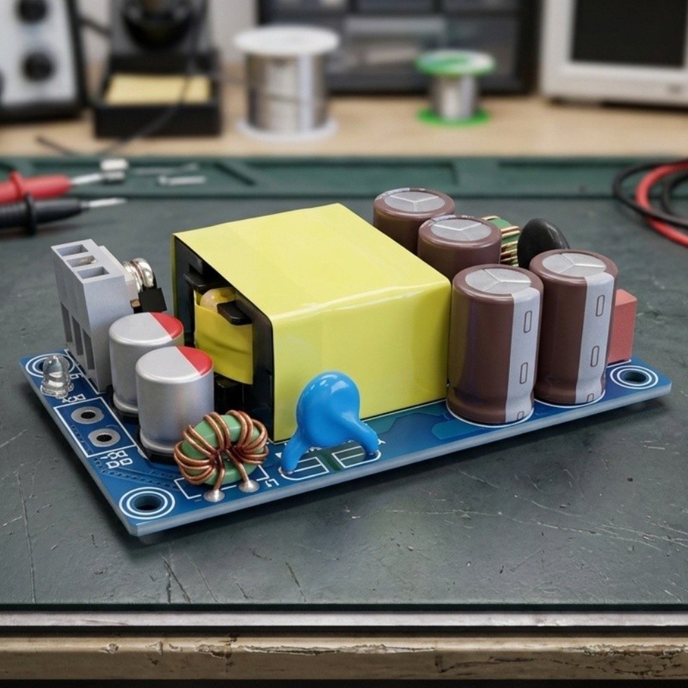 12V 1A AC to DC Isolated Power Supply Module with Overvoltage Protection
