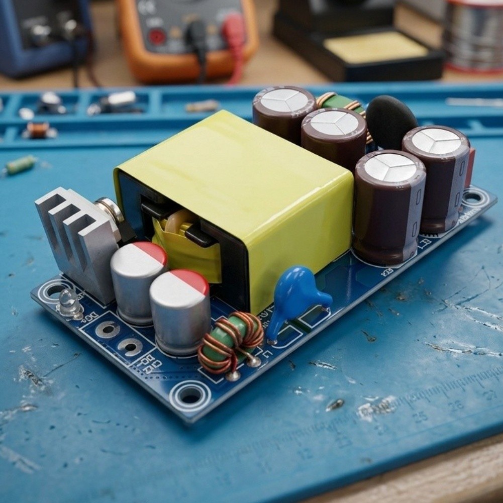 12V 1A AC to DC Isolated Power Supply Module with Overvoltage Protection