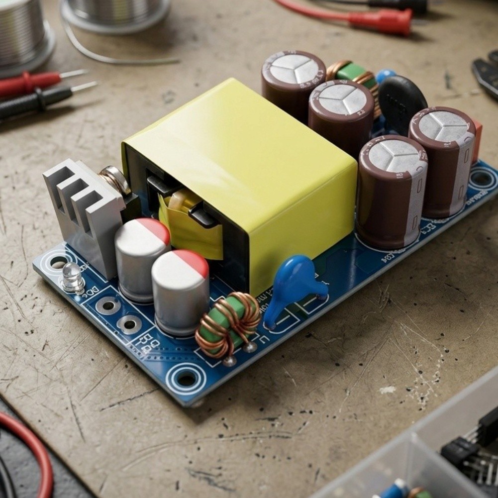 12V 1A AC to DC Isolated Power Supply Module with Overvoltage Protection