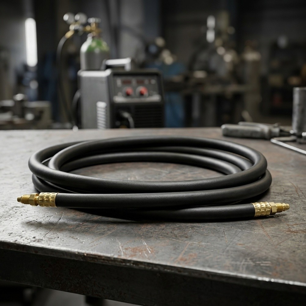 25ft 57Y03R Power Cable Hose for TIG for torch Rear Male 3/8-24 RH Connection - Produktbild 5