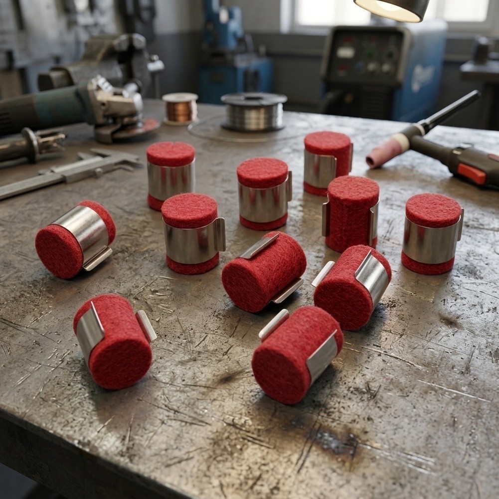 Wire Feeder Cleaning Pad for MIG Welders Wool Felt Long Lasting Performance - Produktbild 8
