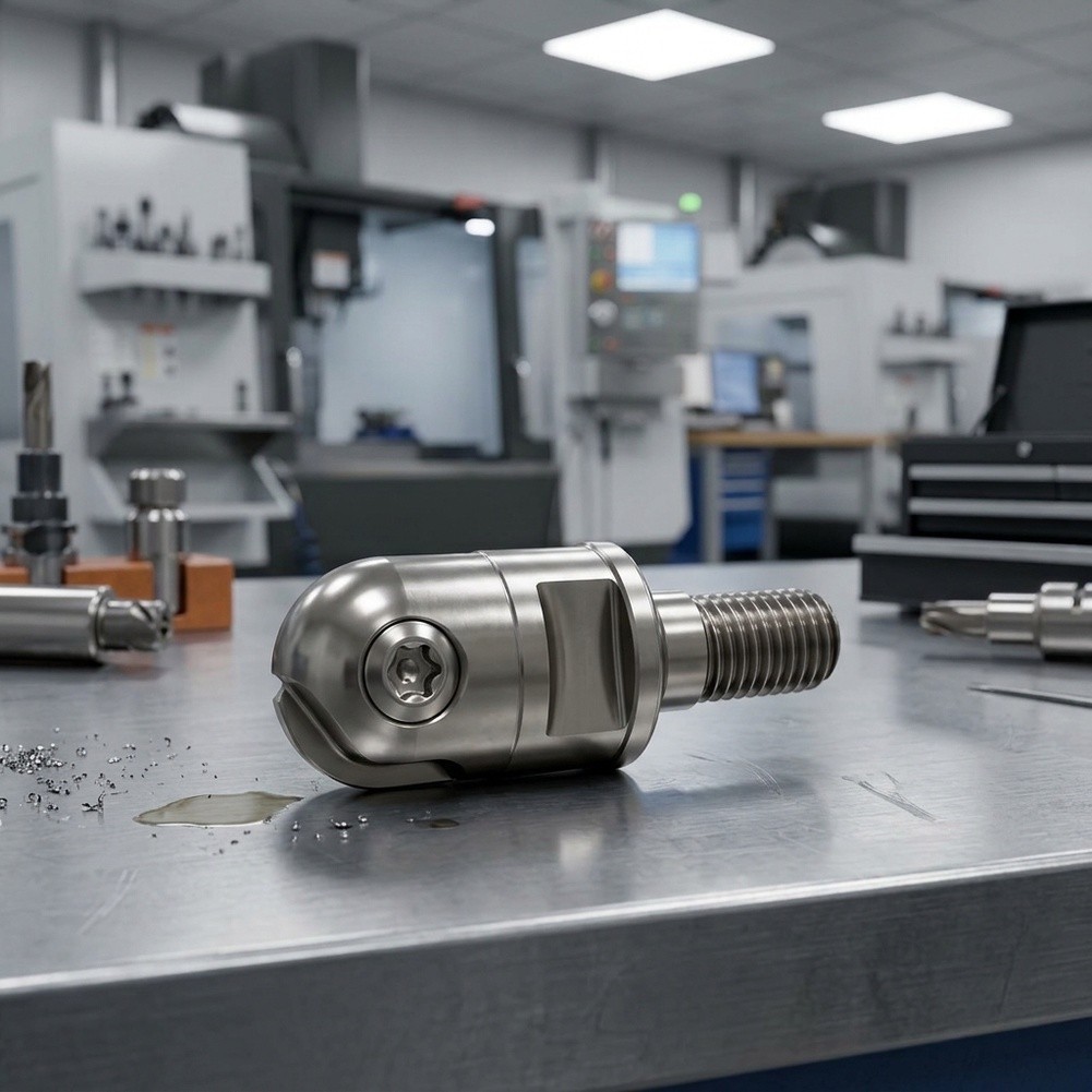CNC RCF20 Tool Holder Leaf Configuration for Smooth Rounded Corner Finishing - Produktbild 6