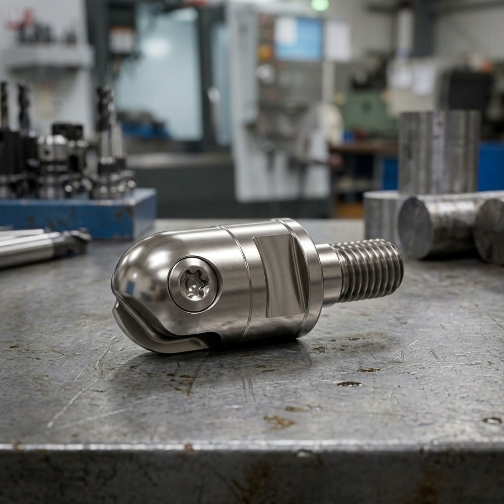 CNC RCF20 Tool Holder Leaf Configuration for Smooth Rounded Corner Finishing - Produktbild 7