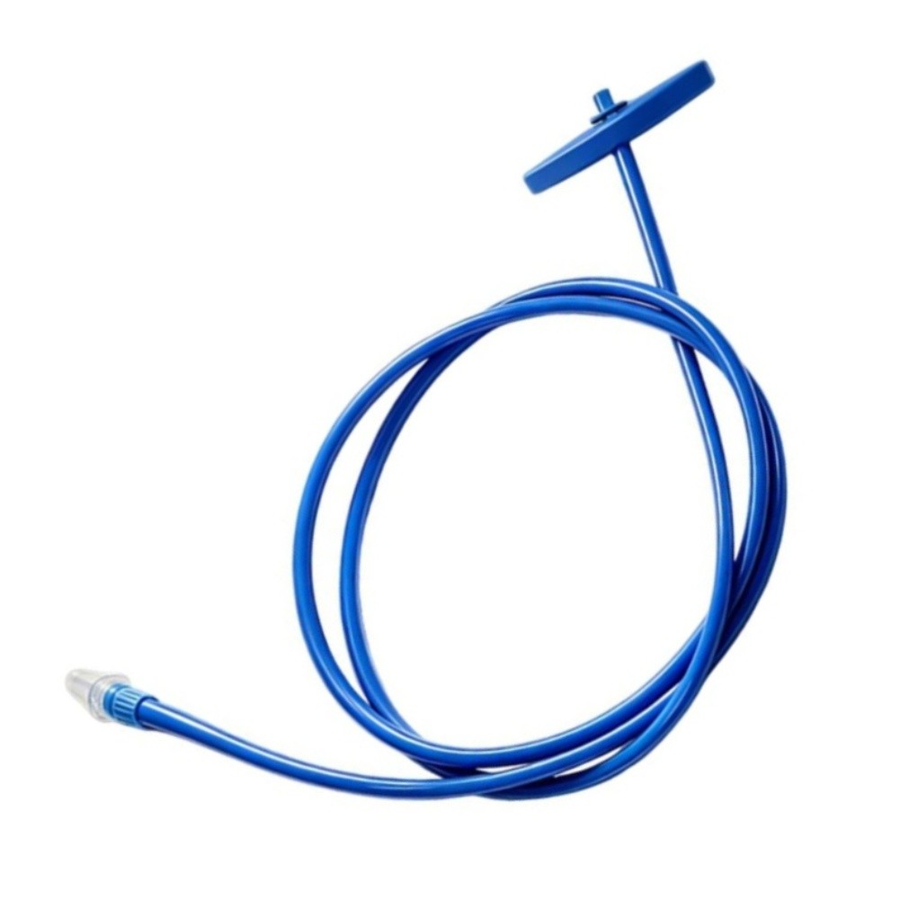 Comfort Fit Silikon Mundstück Schnorchelschlauch mit Auto Drain Schwimmklappe - Produktbild 1