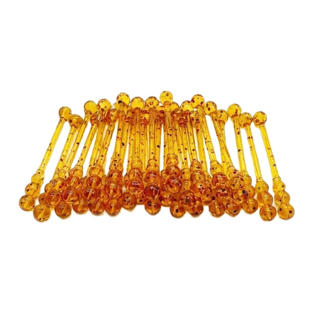 3.8cm Realistic Bead Bait High Transparency for Grass For Carp Fishing