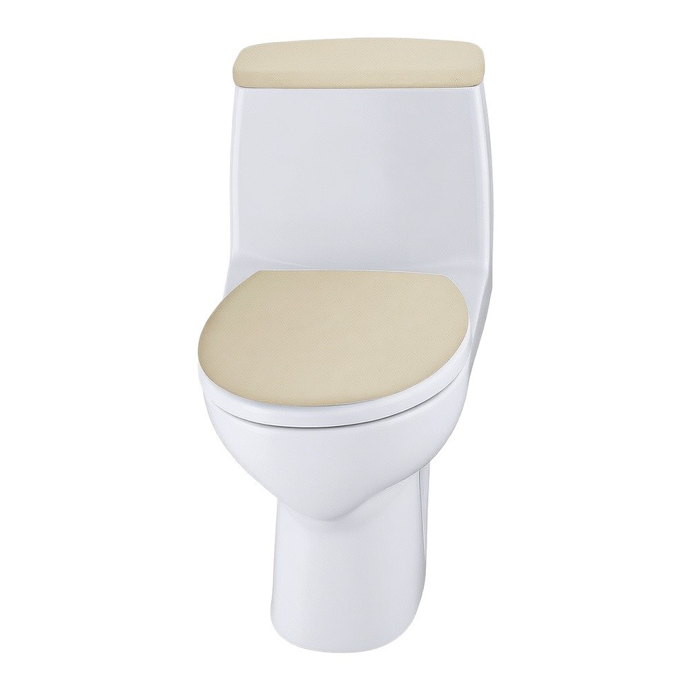 Toilet Seat Cover Round Toilet Lid Secure Non-slip Edge Fade-resistant Material