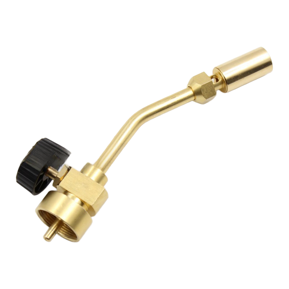 Gold Finish All-copper Construction Heat-resistant Body Precise Flame Control