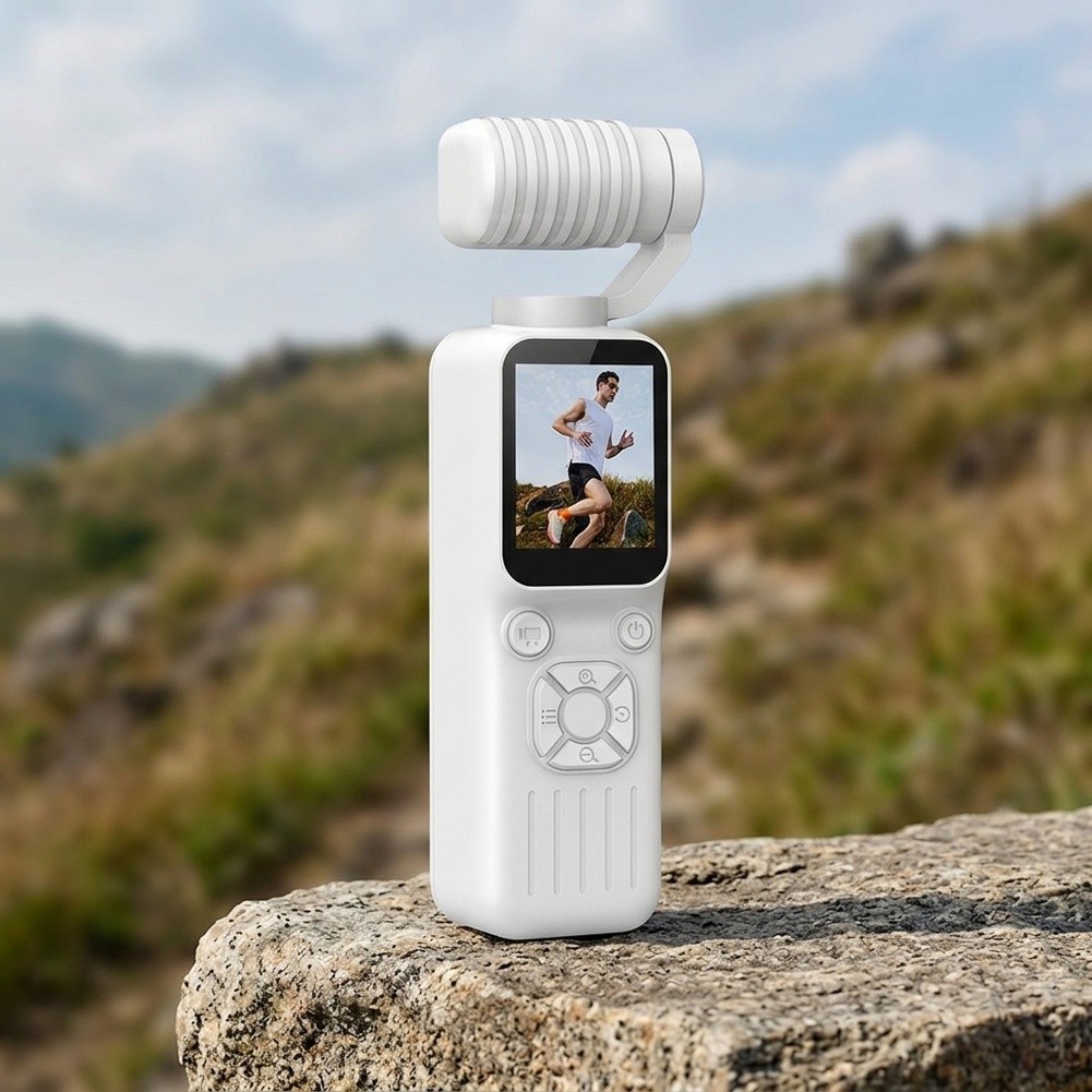 for Capture Every Moment: 4K Portable Vlogging Camera with 180?? Rotating Lens