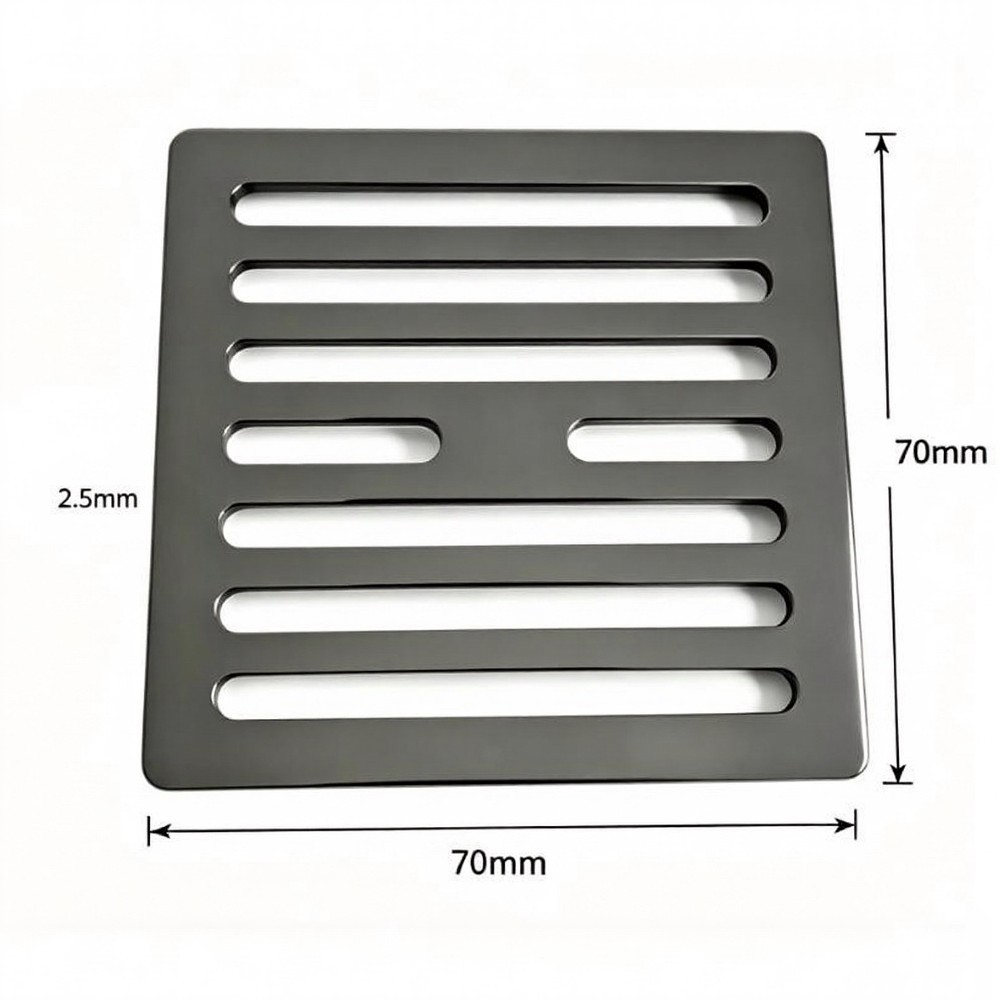 Outdoor Ground Grate Durable Outdoor Performance for Garden Ground Drains