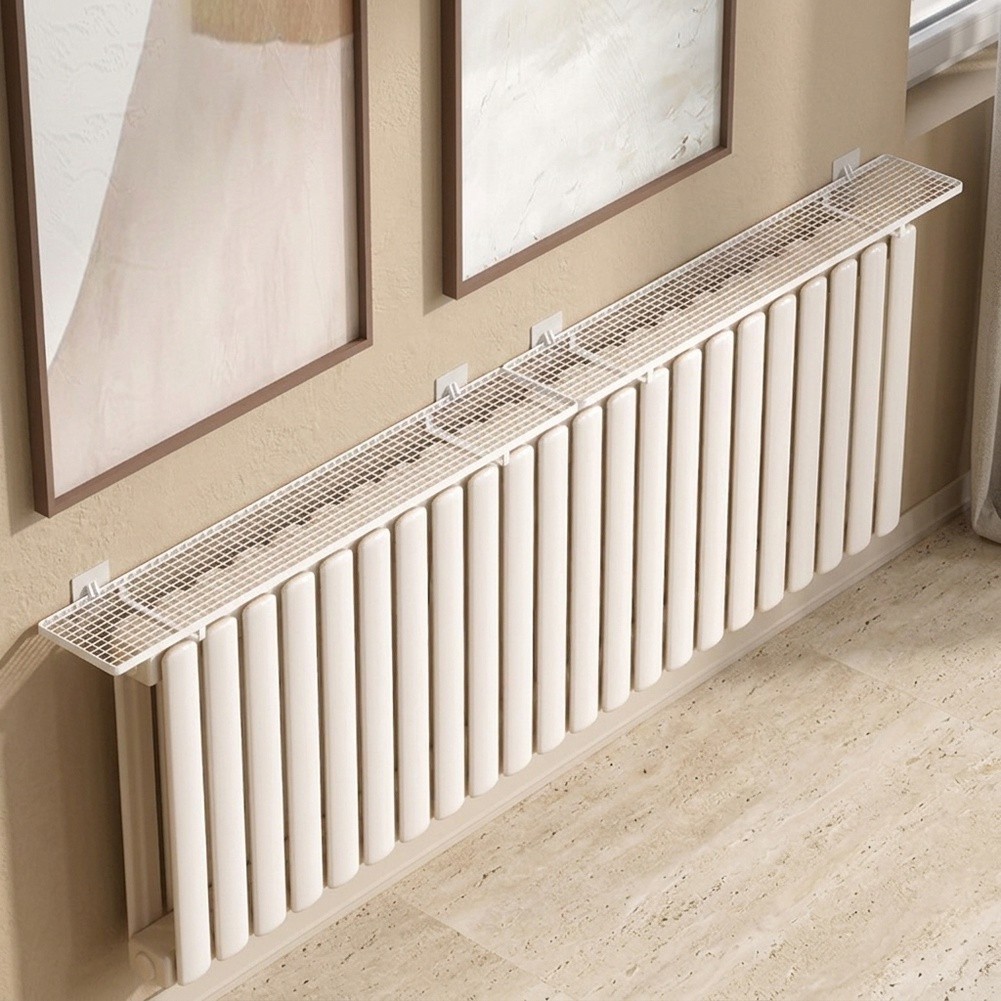 2 Radiator Shelf Hooks for Easy Clothes Drying and Space Saving Design