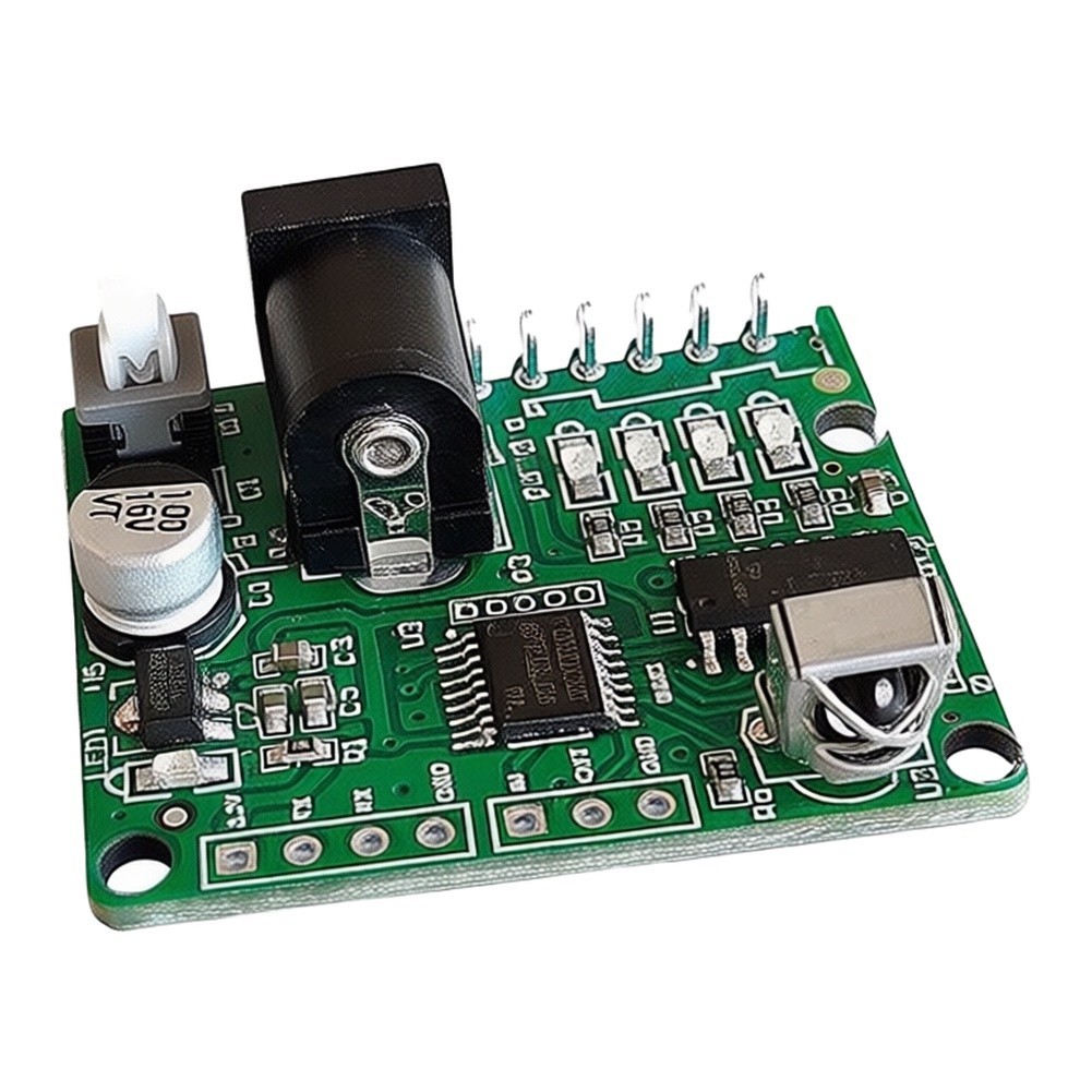 Compact Infrared Remote Driver Board for 4 Phase 5 Wire Stepper Motor Control