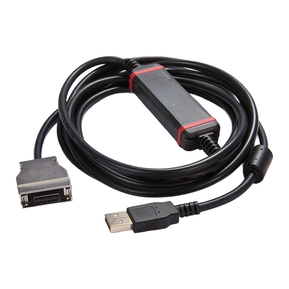 Omron-Compatible USB-RS232 Programming Cable for CPM1A CPM2AH CQM1 CQM2A C200HS