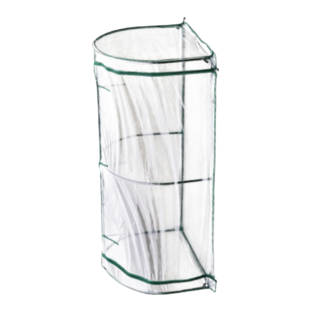Transparent PVC Garden Tunnel Cover for Greenhouse 300 100 80cm Portable