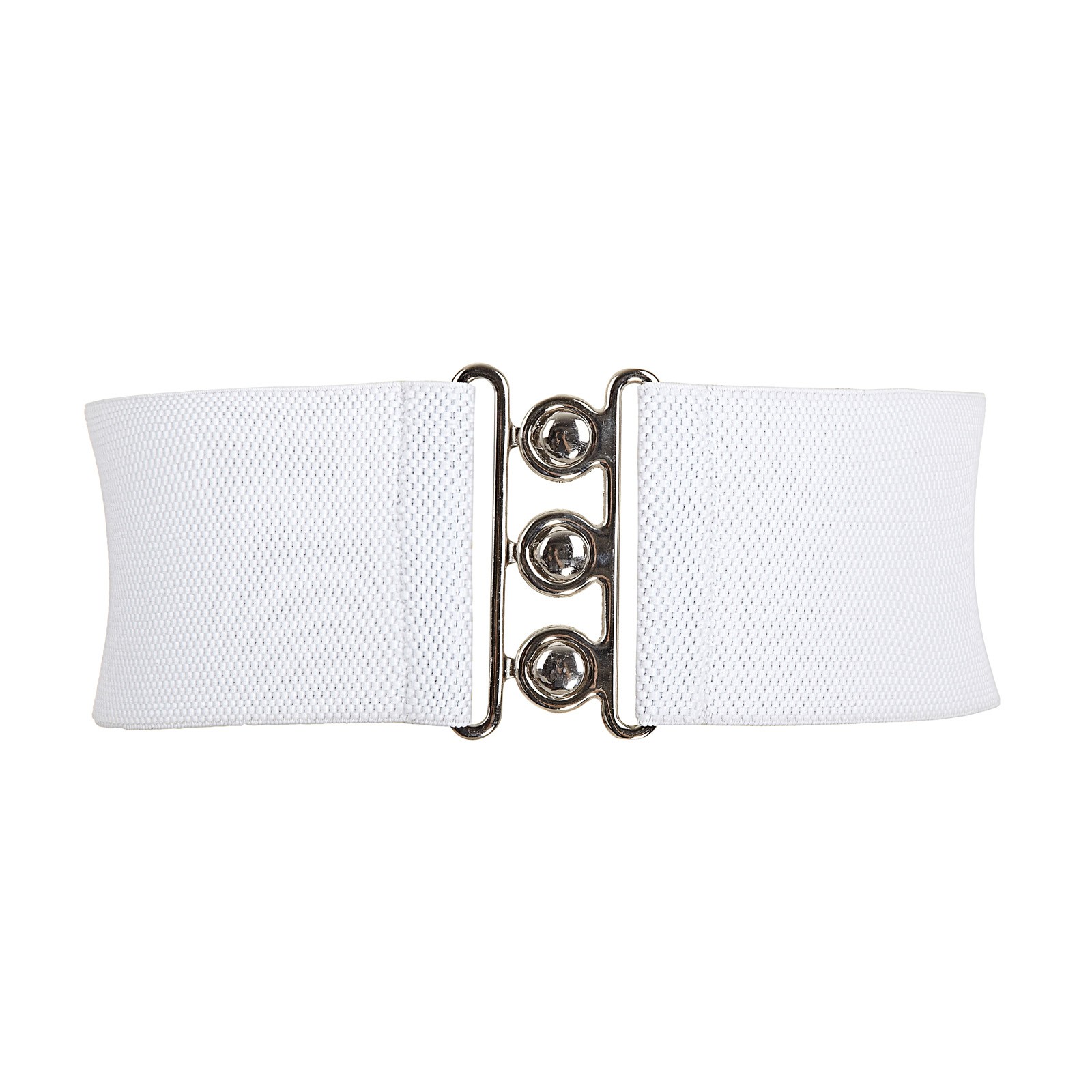 Stylish and Secure Stretchy Elastic Waist Belt with Metal Hook Fastening - Picture 34 of 38