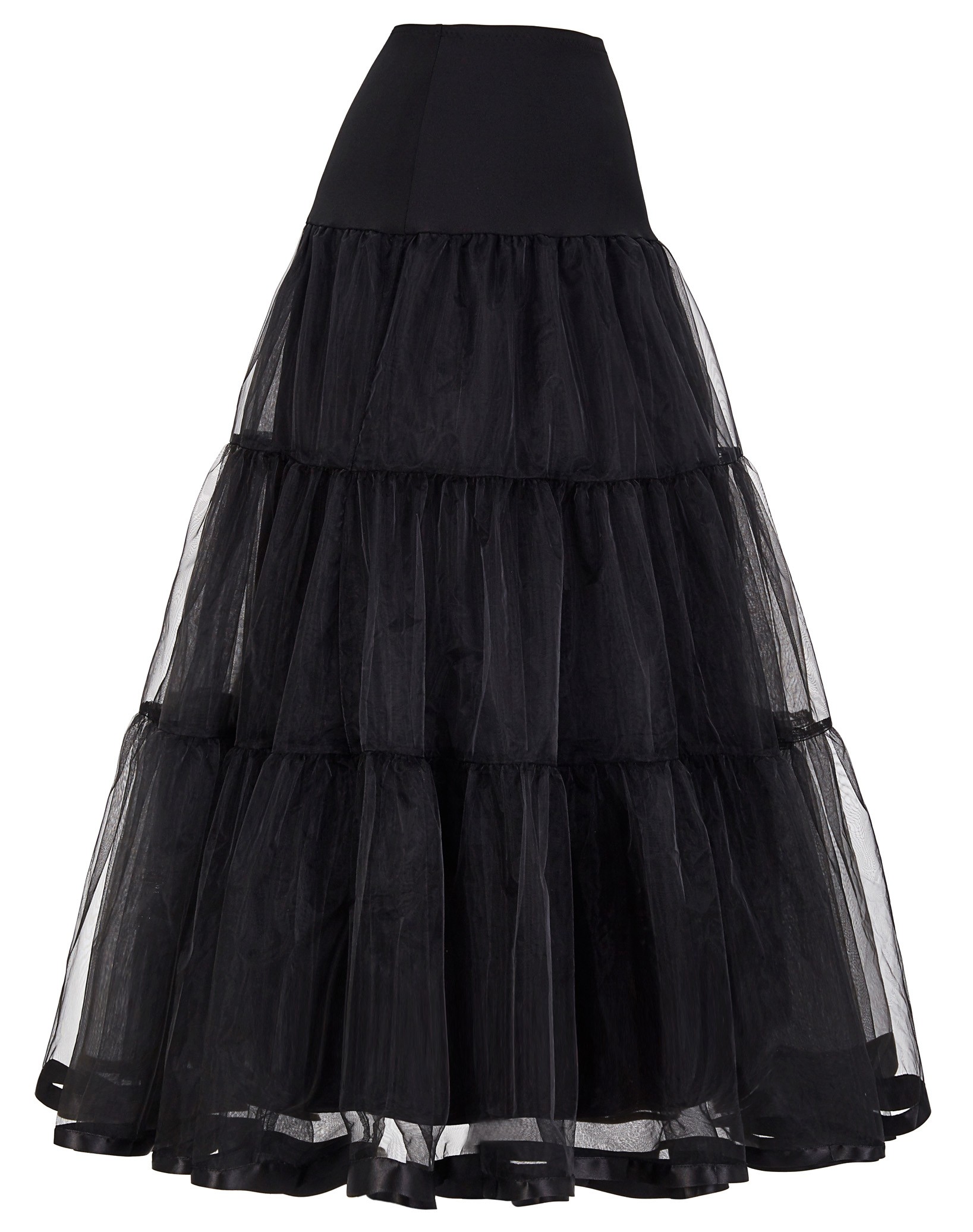 Stylisches Vintage Kleid mit Reifrock Petticoat Unterrock für Damen von GK - Bild 22 von 61