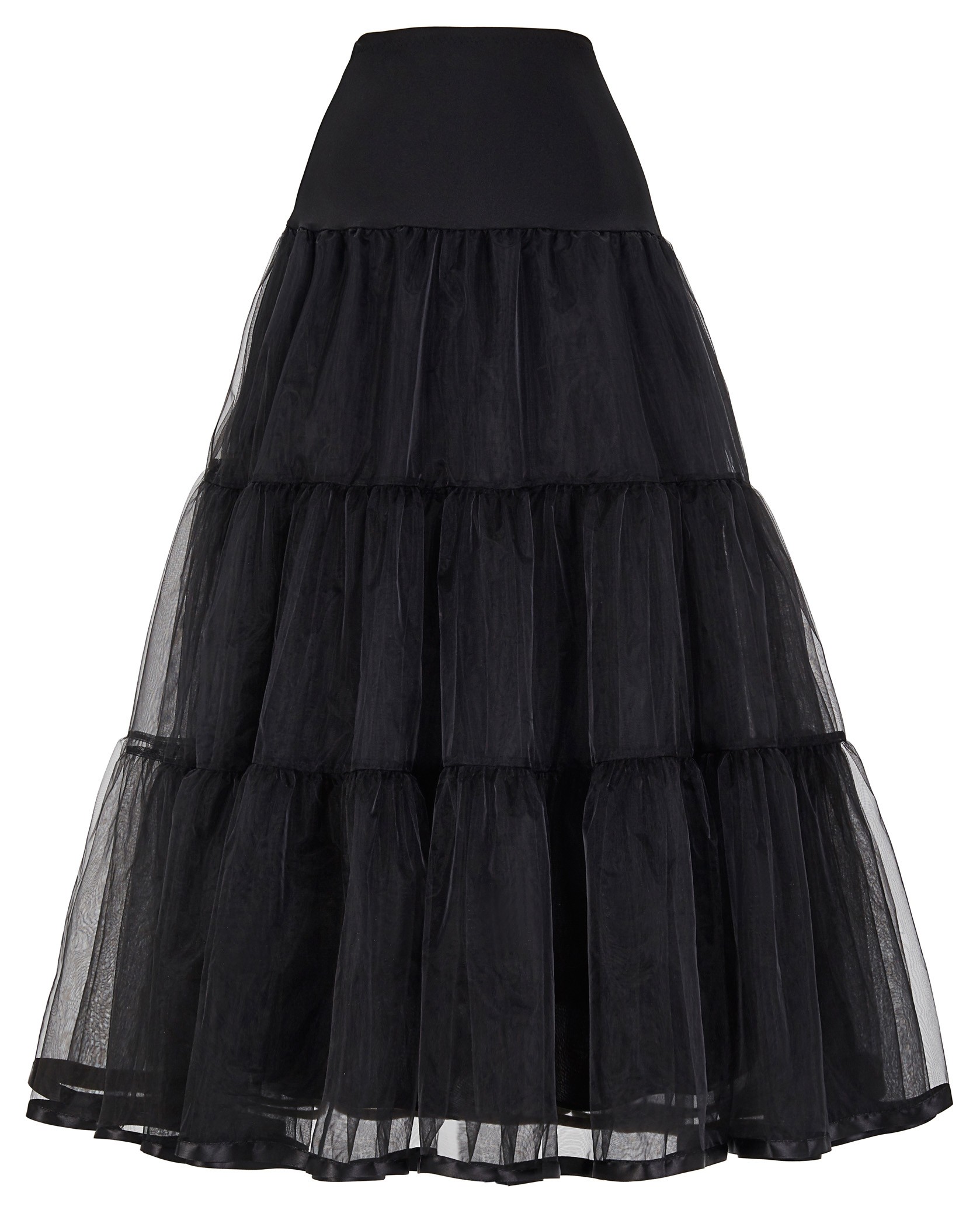 Stylisches Vintage Kleid mit Reifrock Petticoat Unterrock für Damen von GK - Bild 24 von 61