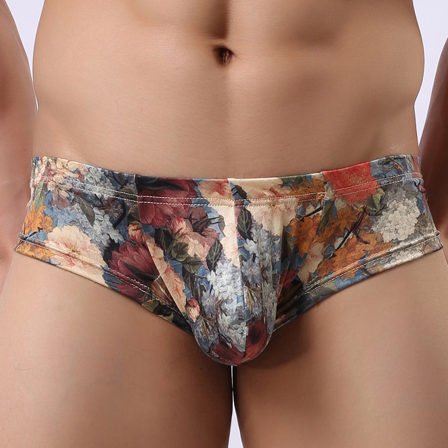 popular soft Premium Men' s Underwear briefs Low- waist Bottom Sleepwear
