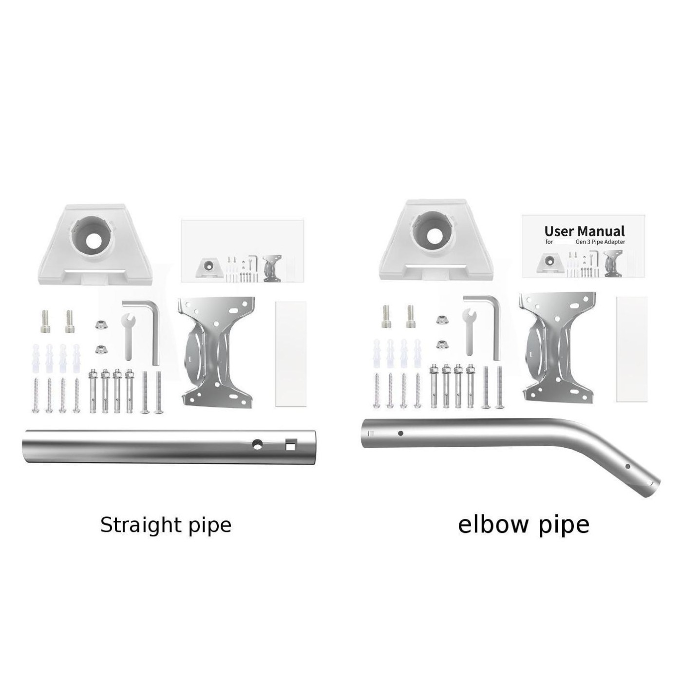 Pivot Tube Mount Heavy Duty Bracket Kit Screw-free Installation Car Mounting - Photo 12/23