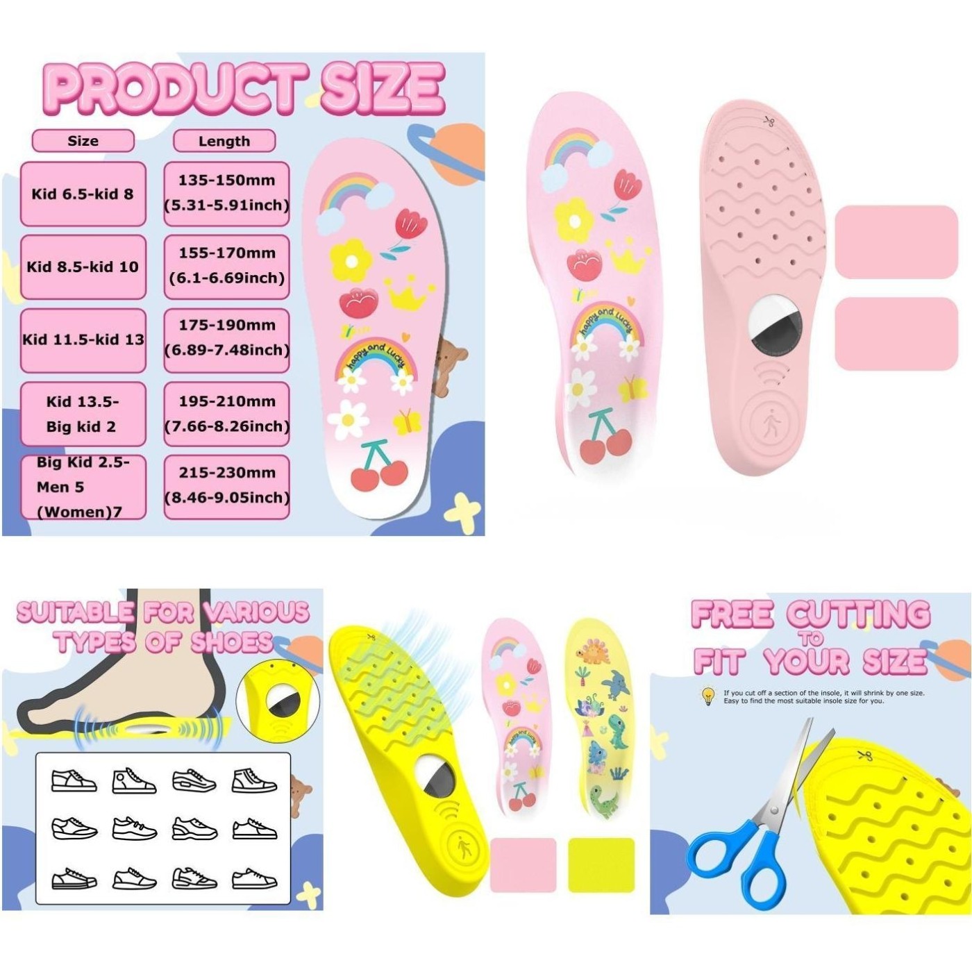 Custom Fit Insole Protectors for AirTag Designed for Children and Adults - Bild 11 von 14