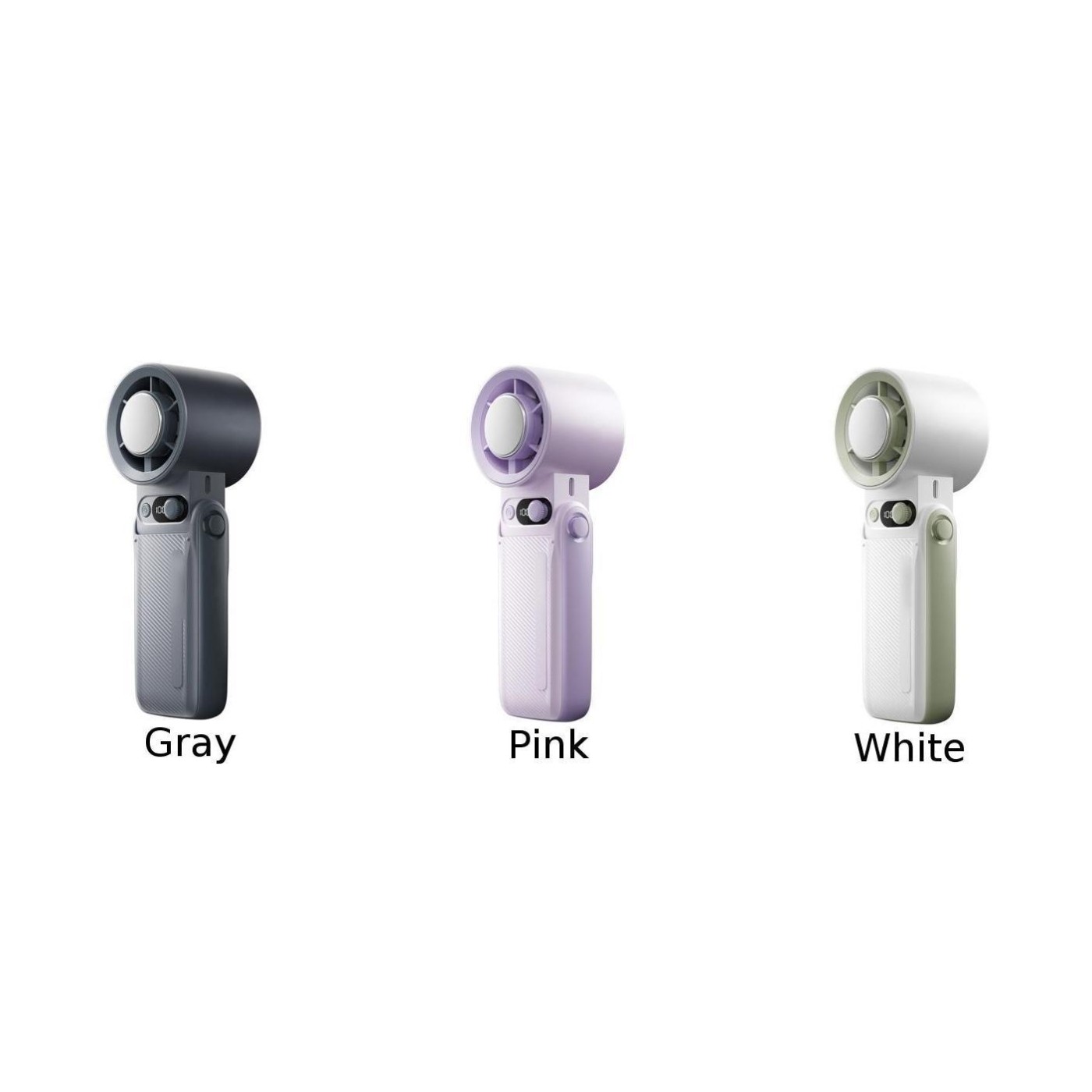 Portable Handheld Turbo Fan 199 Speeds 44 Hour Battery Lightweight Design - Photo 12/15