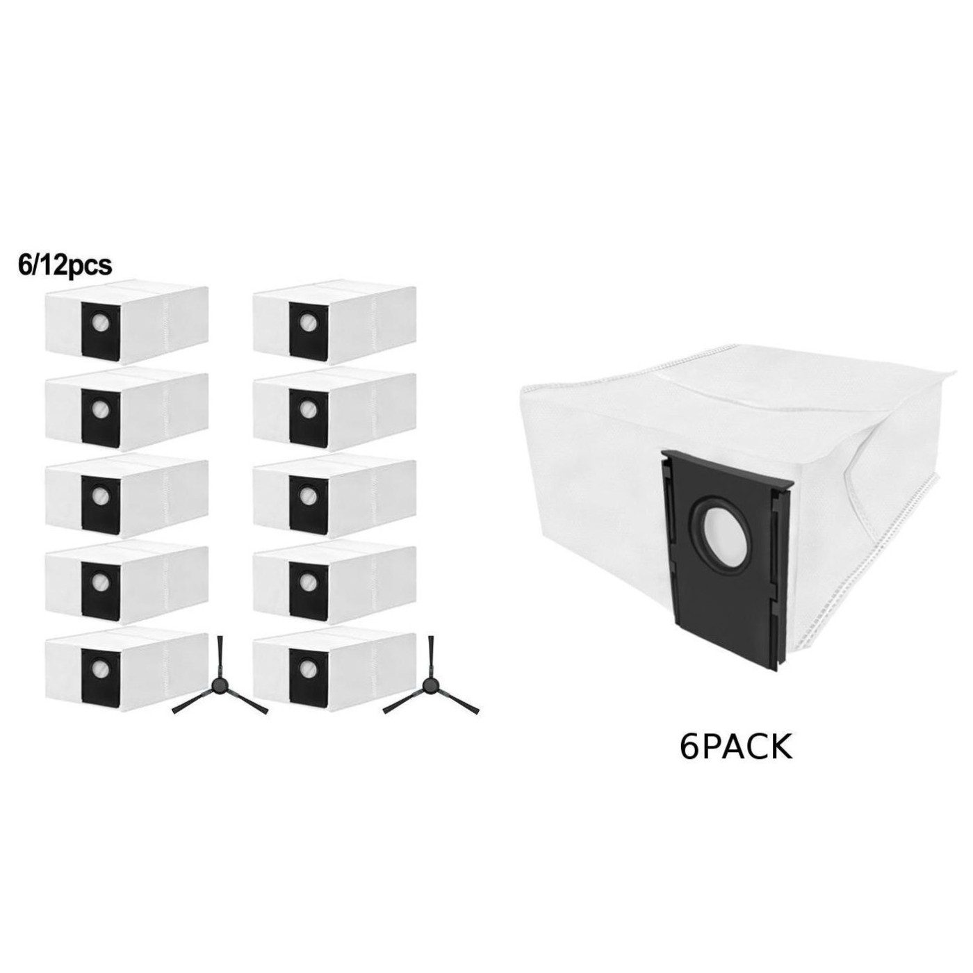 Capacity Focused Dust Bags for EUREKA V15 Pro J15 For Ultra J15 Robot Vacuum - Zdjęcie 9 z 17