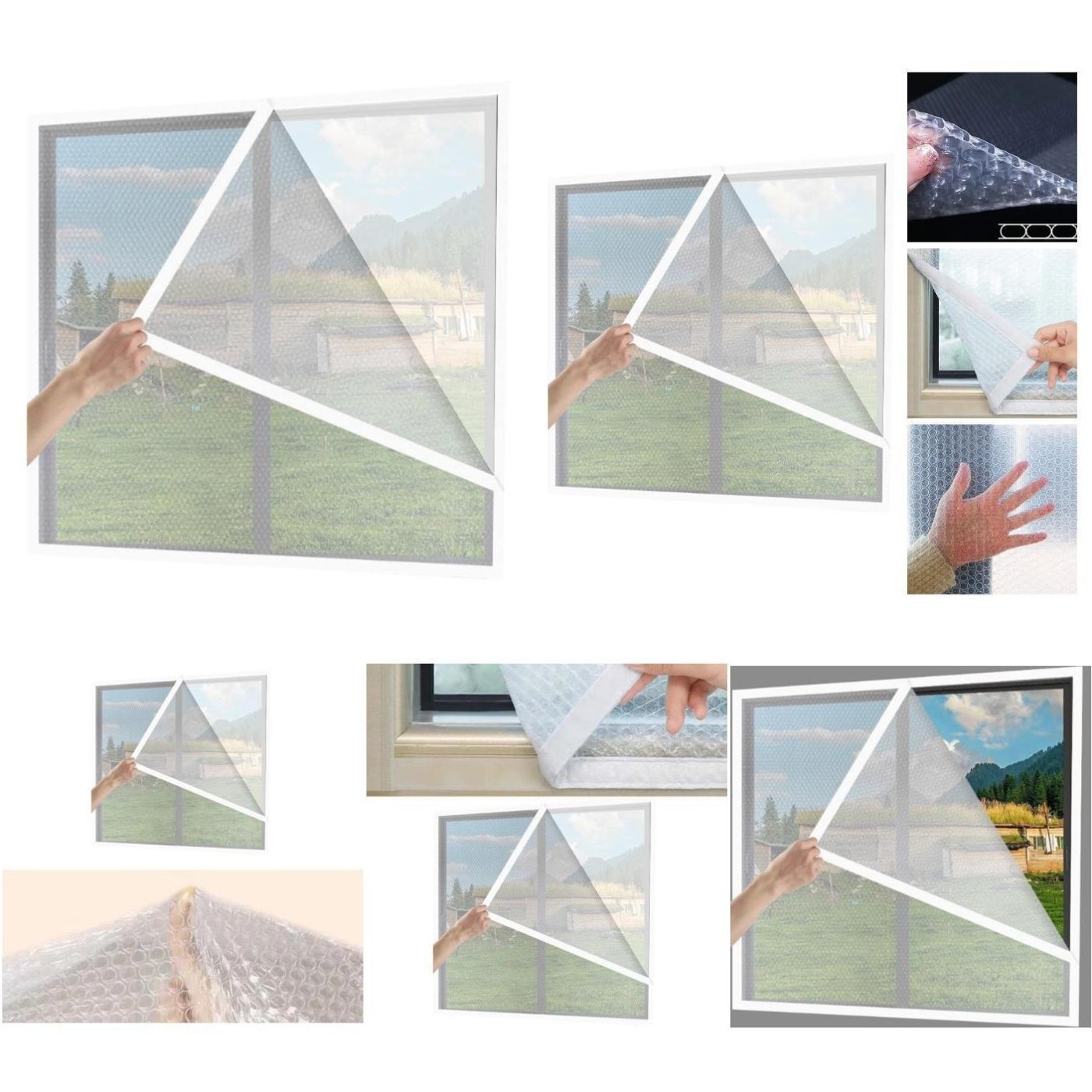 Effektiver Wärmeverlustschutz mit doppelt verdickter PVC-Fensterisolierung - Bild 7 von 16