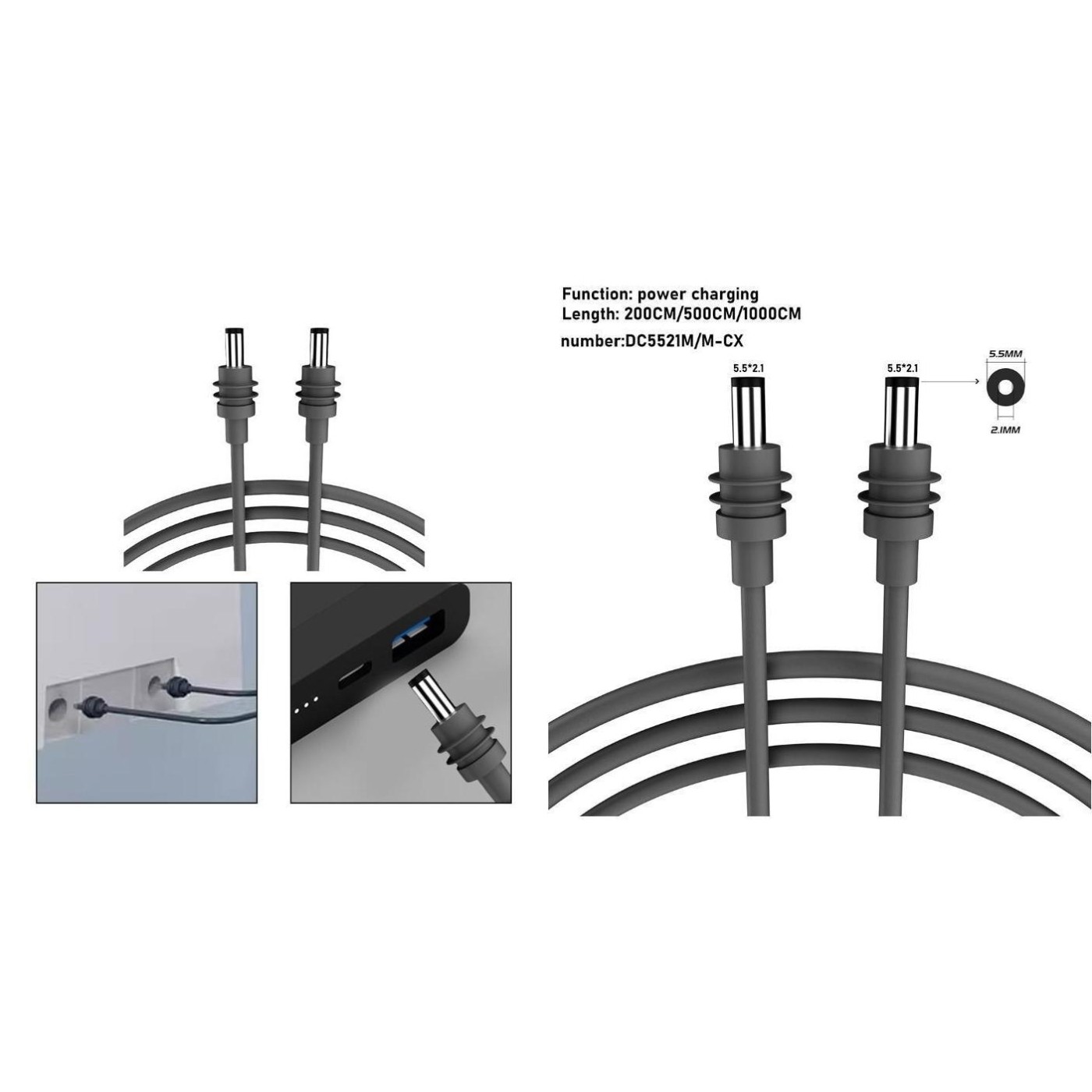 Wear Resistant TPE Waterproof Power Cable Designed for Starlink Devices - Zdjęcie 11 z 15