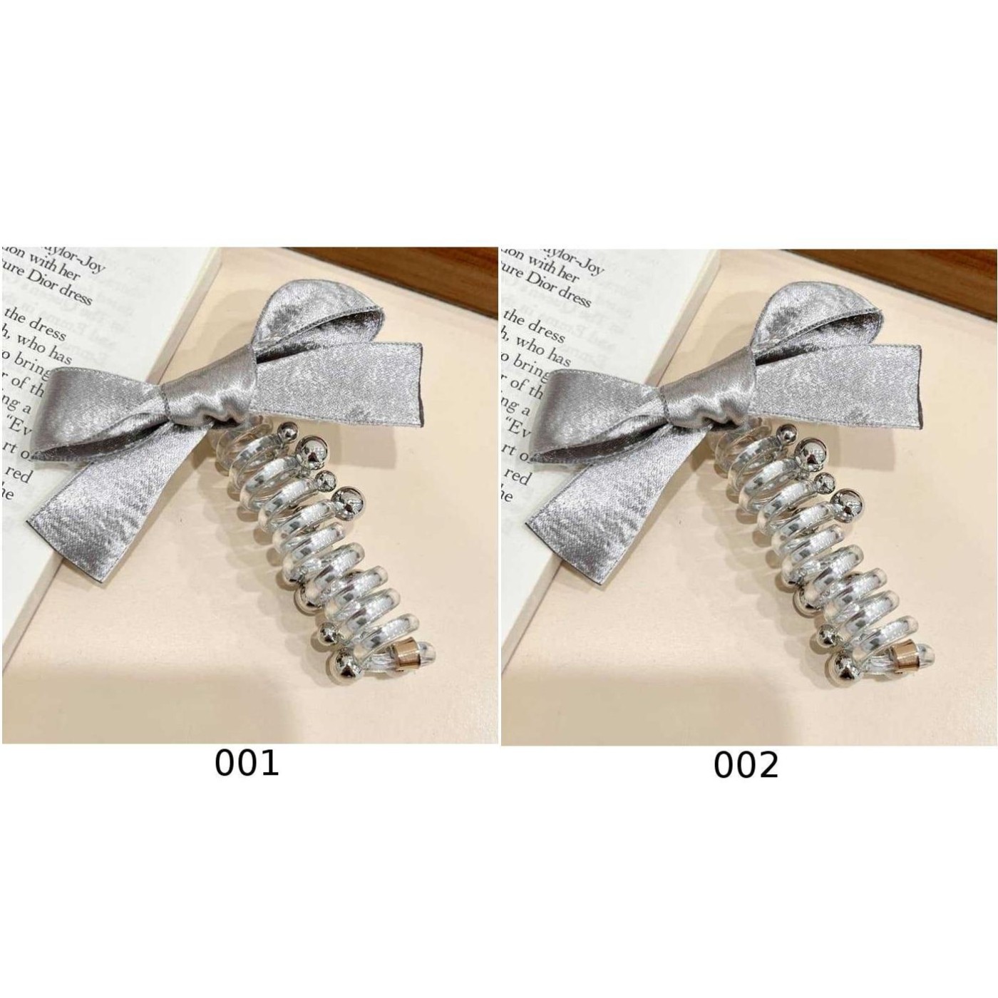 Elegantes Haarreif mit Fliege für geflochtenes Haarseil Accessoires in bunt - Bild 9 von 14