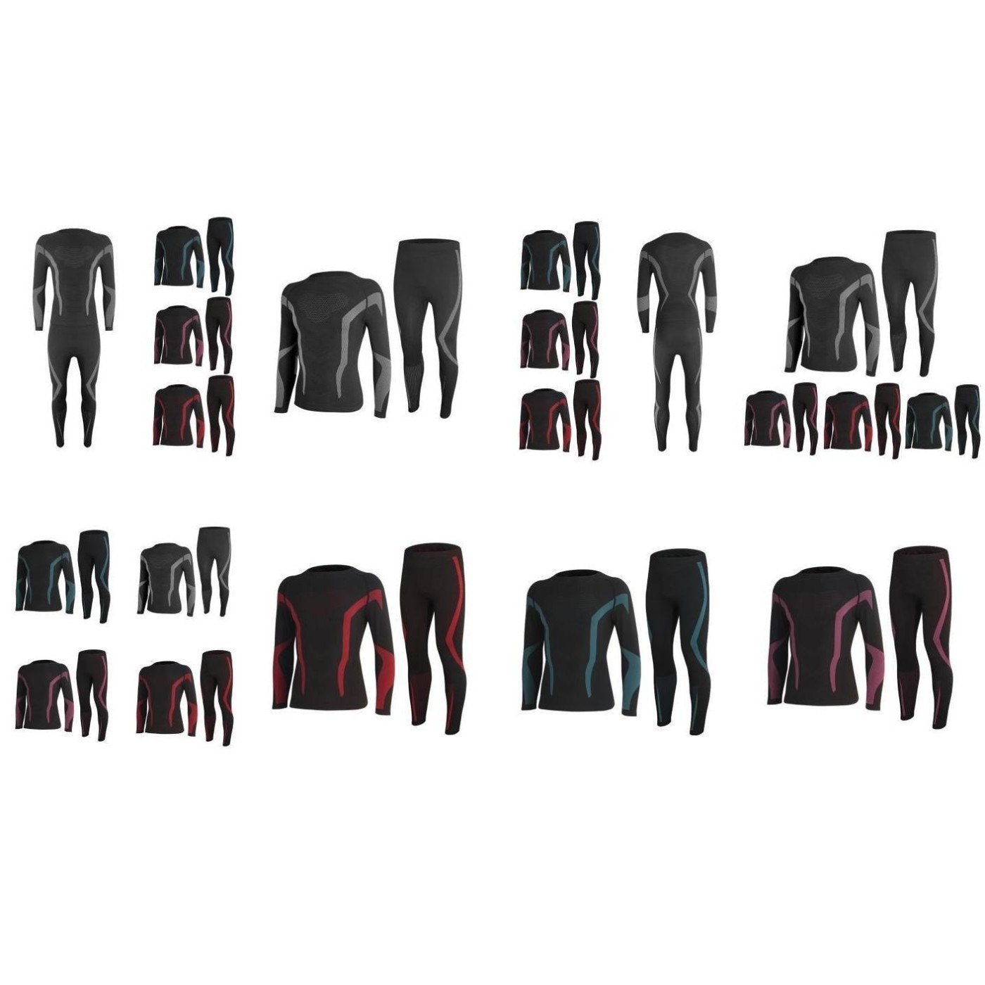 Unisex Outdoor Ski Wear with Effective Insulation and Quick Dry Feature - Zdjęcie 11 z 16