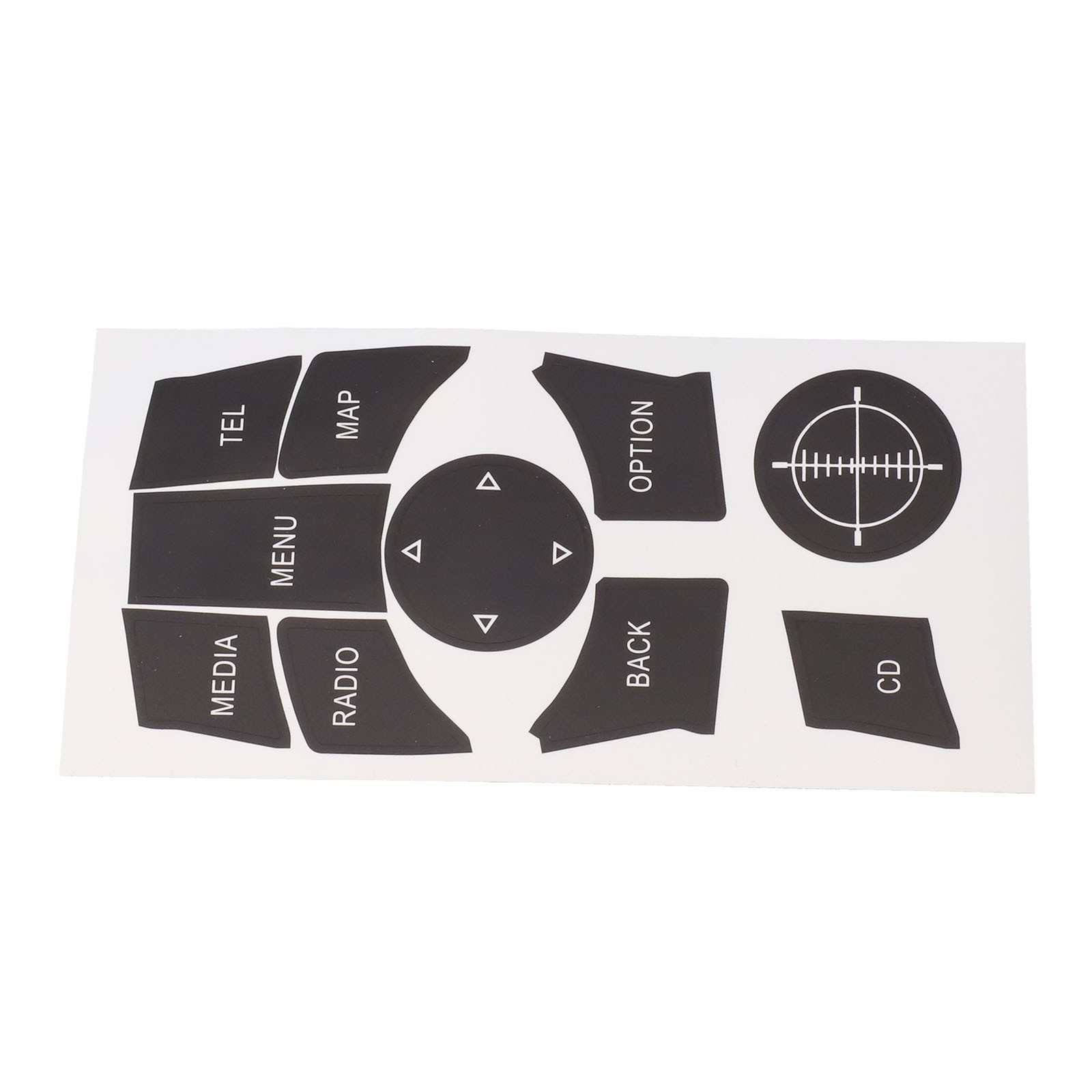 High Quality Button Repair Decal Sticker Car Accessories Interior Decoration - Picture 10 of 22