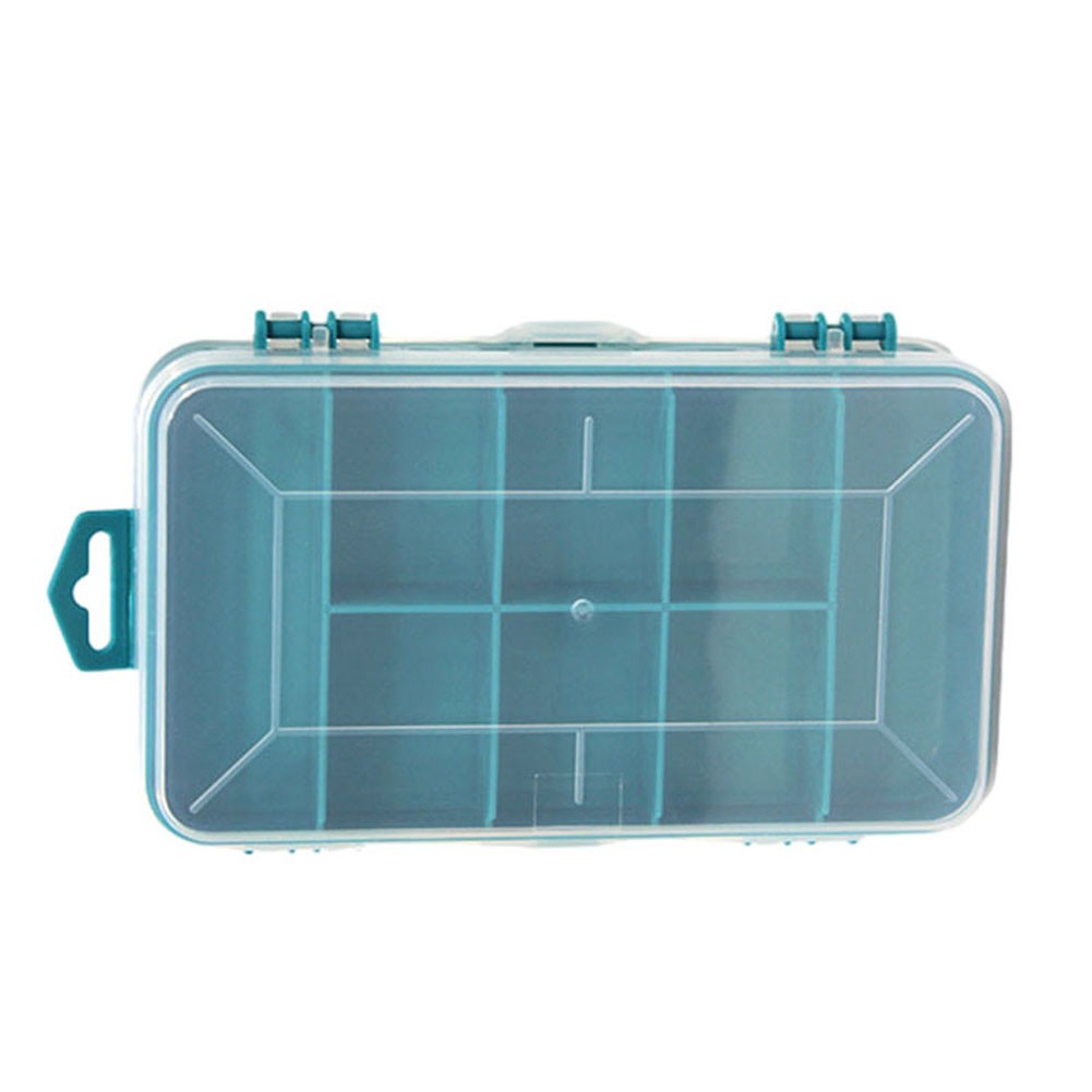 Easy to Carry Storage Box for Screws Bolts Nails Nuts Parts and Tools 13  Grids
