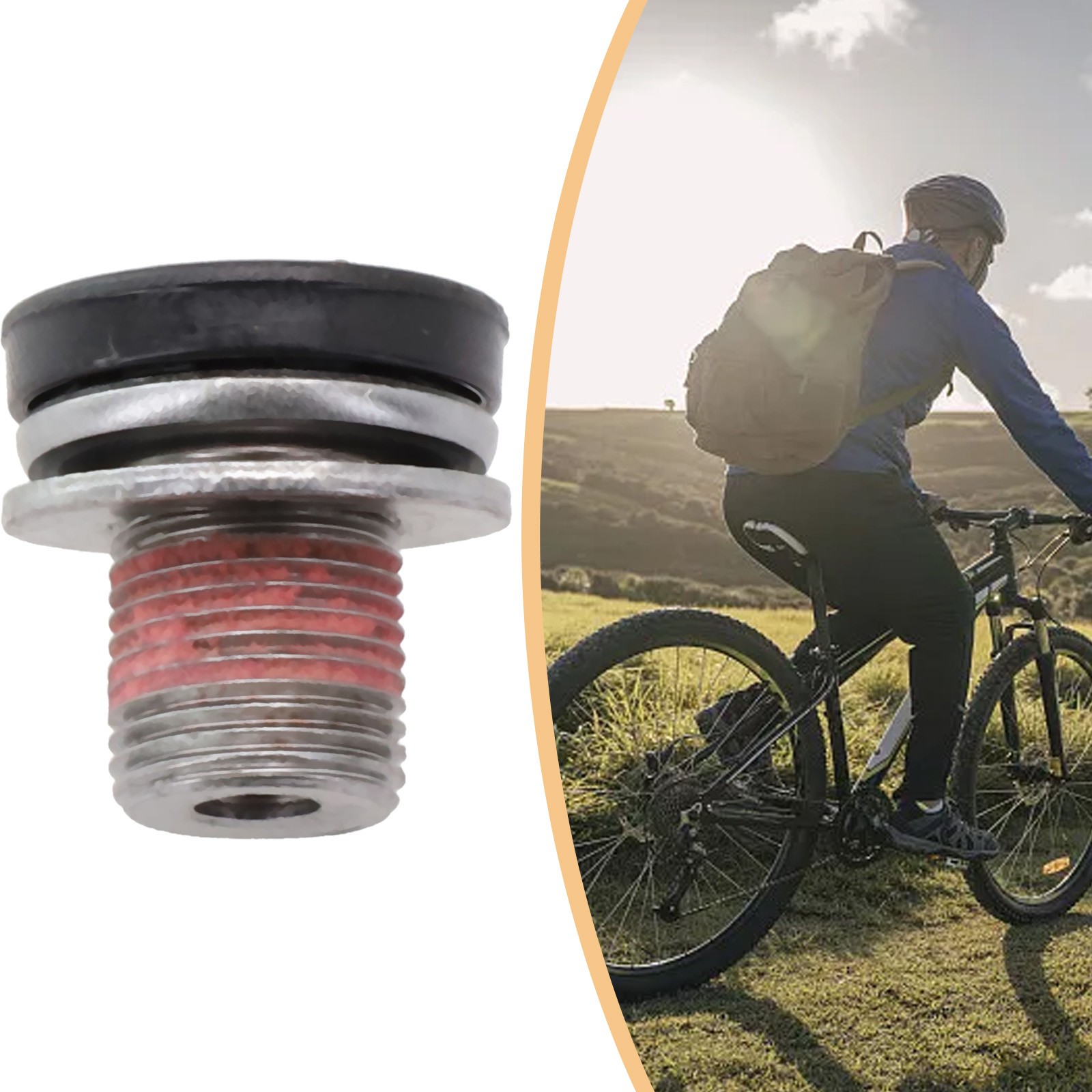 Bottom Bracket Bolts Bottom Bracket Axle Screw Crank Bolt 1pcs/m15