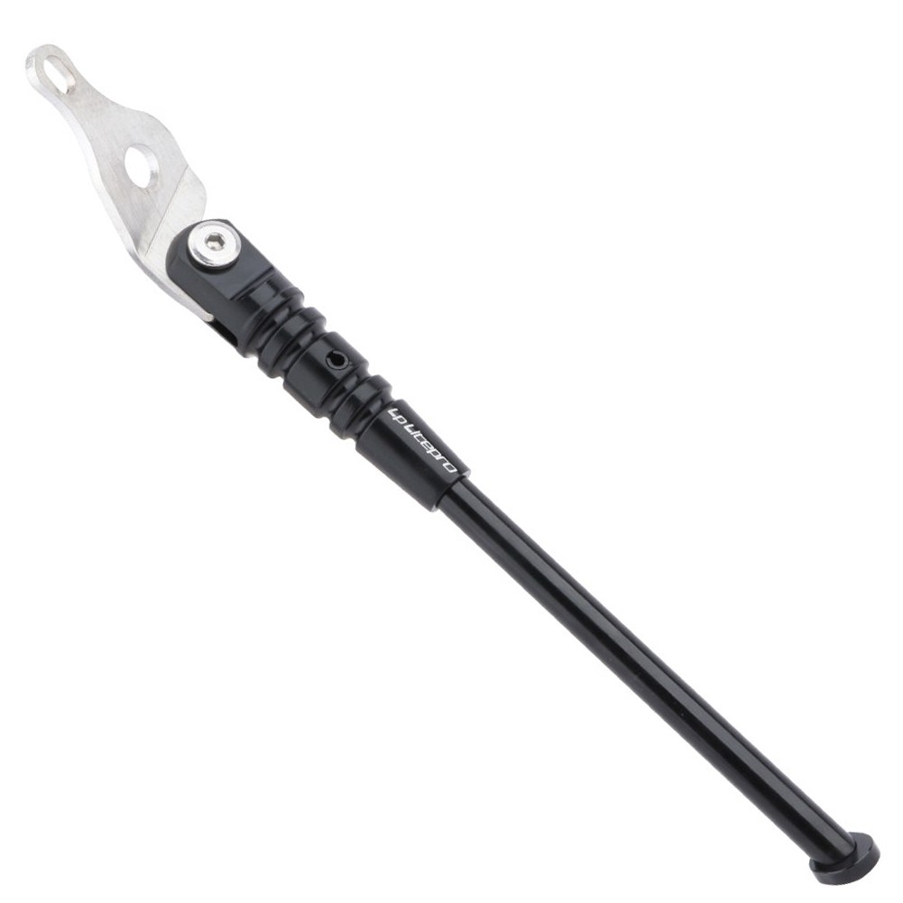 Soporte ajustable de aluminio de una sola pierna para bicicletas plegables Brompton - Imagen 33 de 52