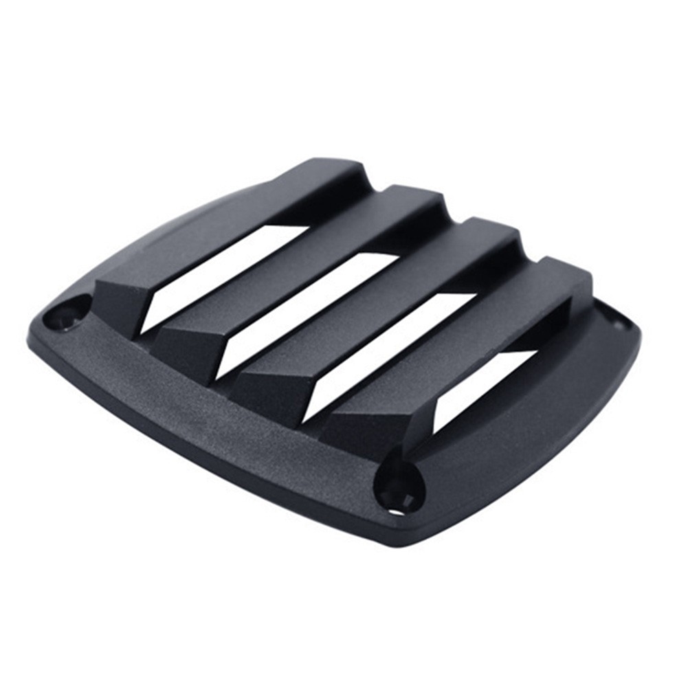 2pcs 3 Inch Black Louvered Vents Marine Boat Yacht Hull Air Vent 83*83*15mm - Picture 34 of 44