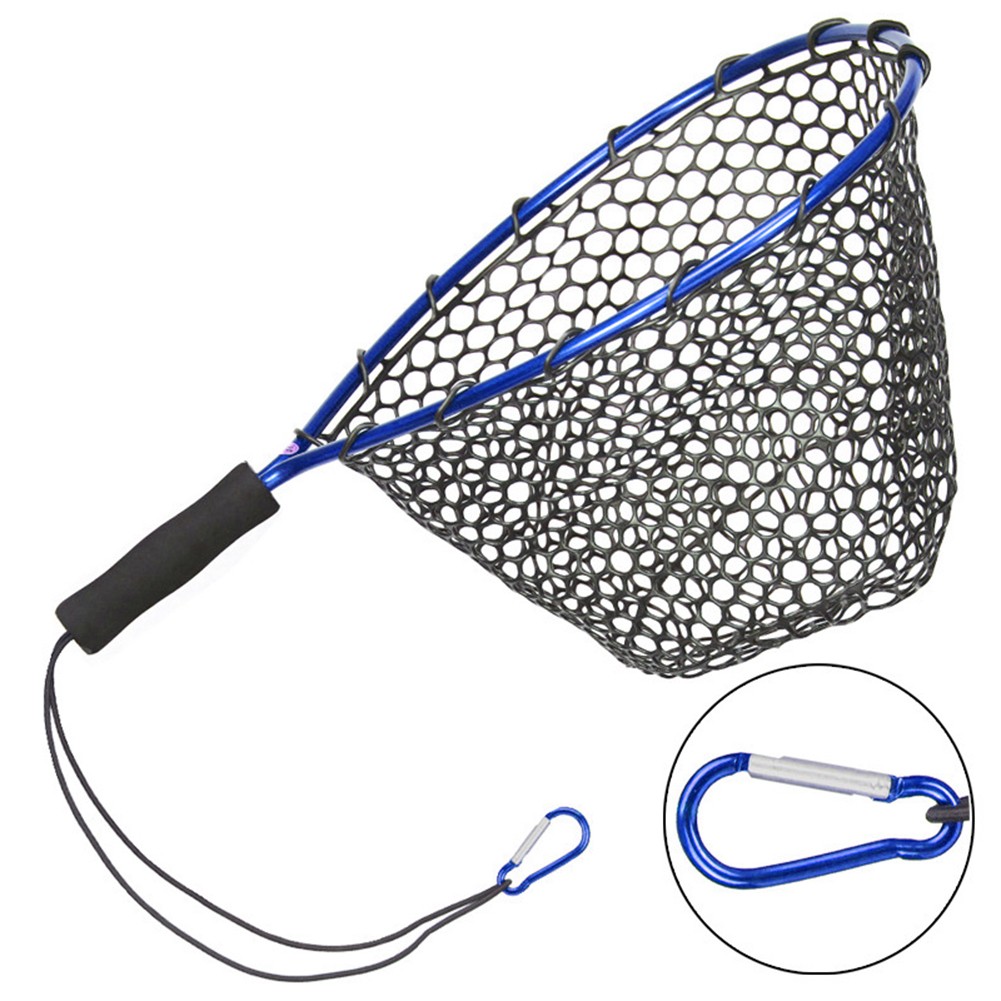 Silicone Netting Fishing Net with Extendable Design Quick Drying