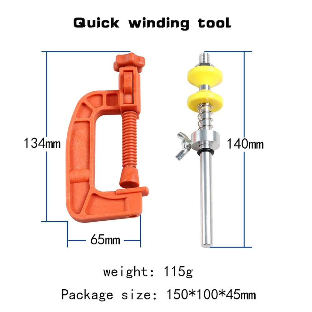 Convenient Line Winder for Fishing Reels Reduce Burden and
