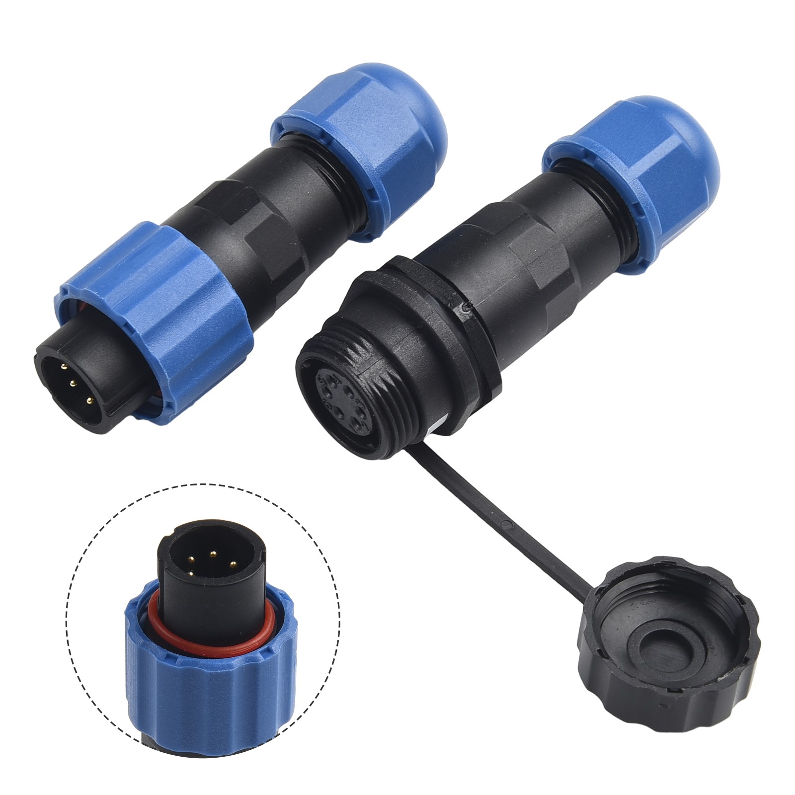 Brand New Connector Socket Aviation Cable Aviation High Temp 220℃ IP68 M13 1mm - Picture 55 of 70