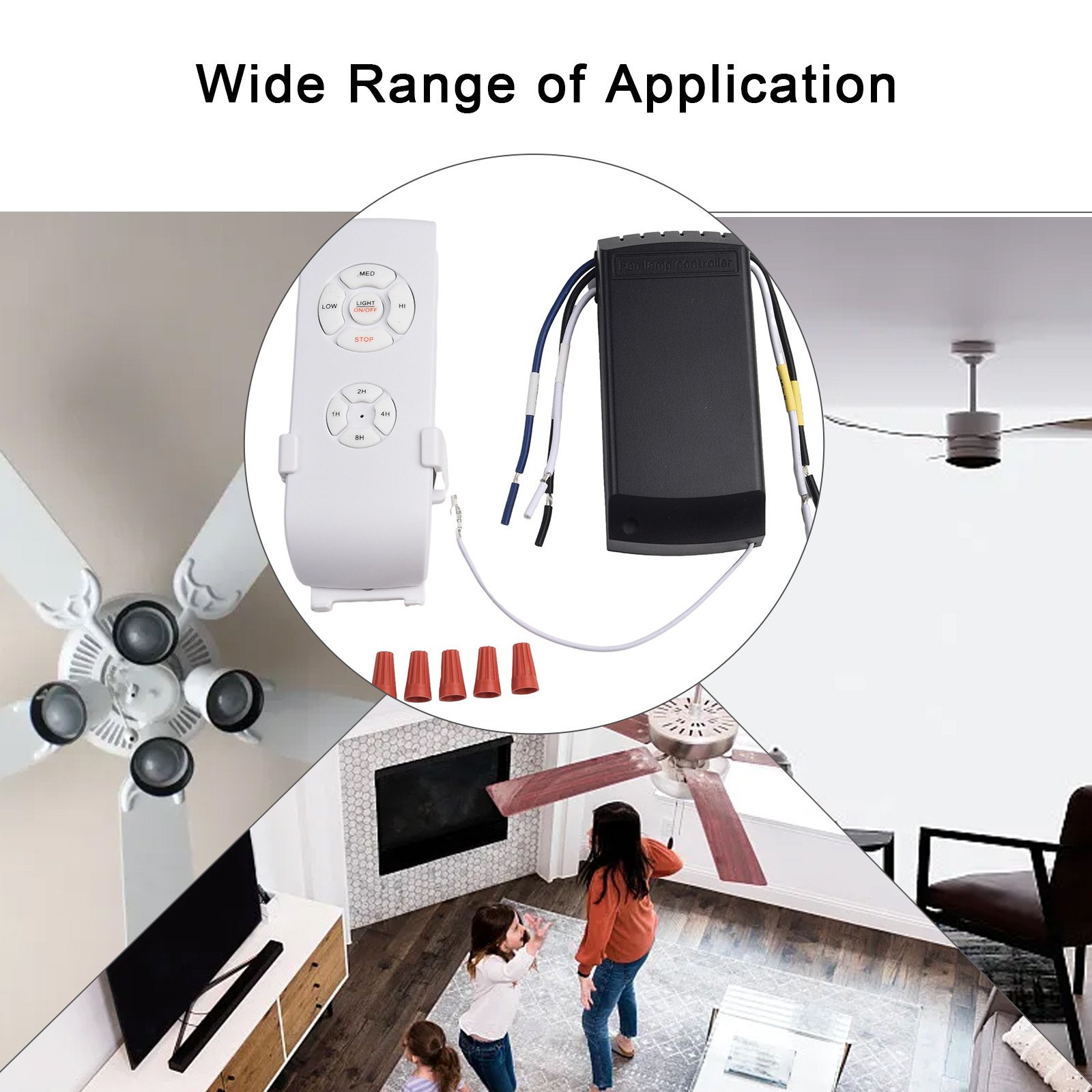 Innovative For Smart WiFi Controller for Seamless Ceiling Fan Operation - Zdjęcie 9 z 15