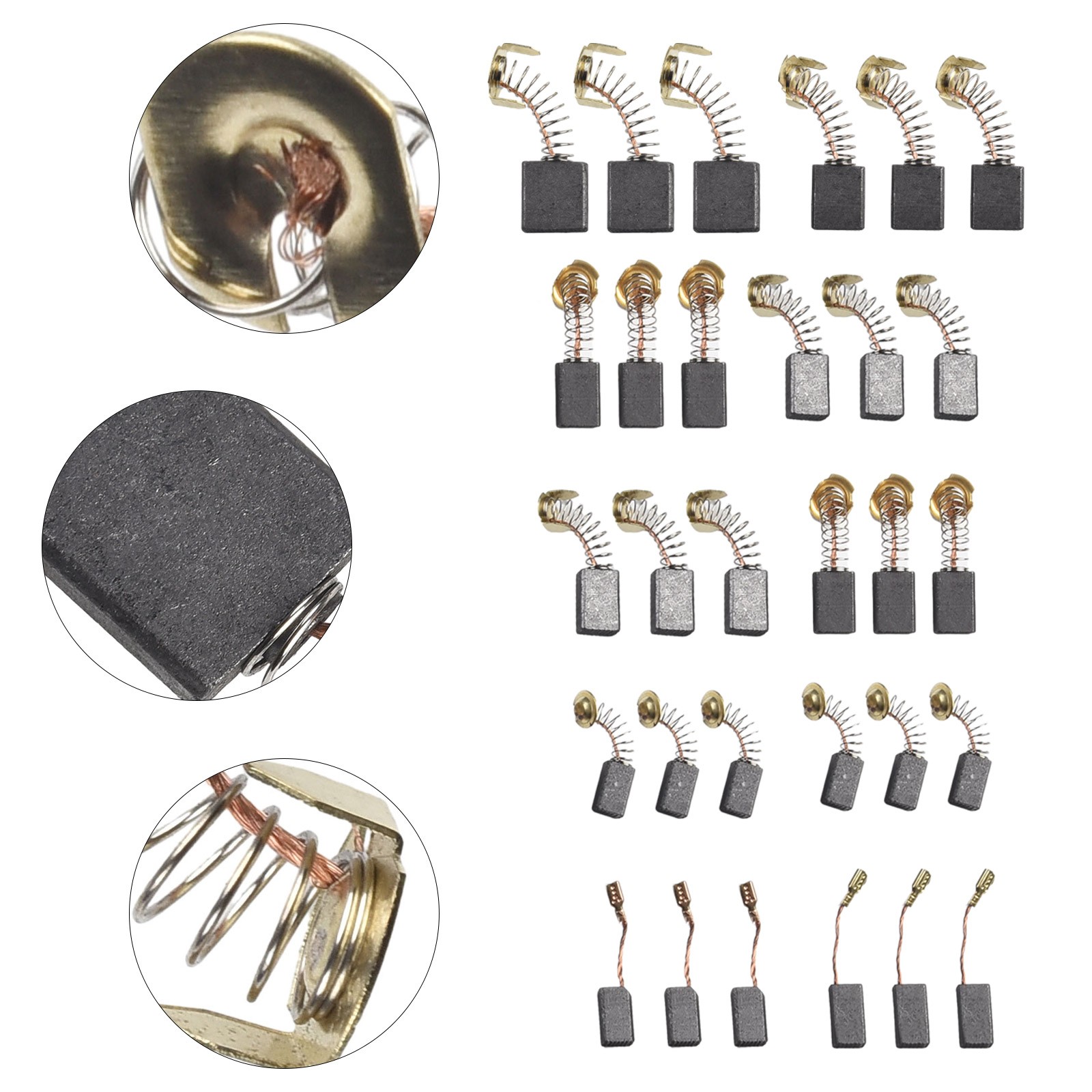 ULFATEC Carbon Brushes Motor Replacement For MAKITA (102) – 2-Piece? Check Fit