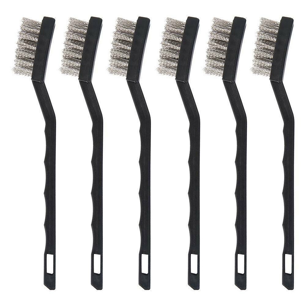 Professional Grade Stainless Steel Wire Brush Set for DIY Paint Rust Removal