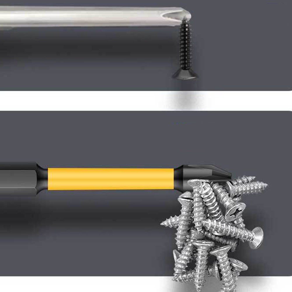 Jeu de tournevis électriques noir/jaune embouts hexagonaux traités thermiqueme - Picture 47 of 51