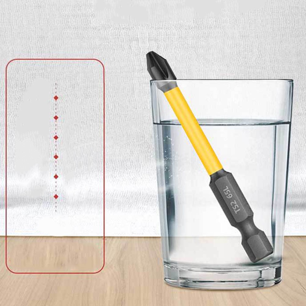 Jeu de tournevis électriques noir/jaune embouts hexagonaux traités thermiqueme - Picture 48 of 51