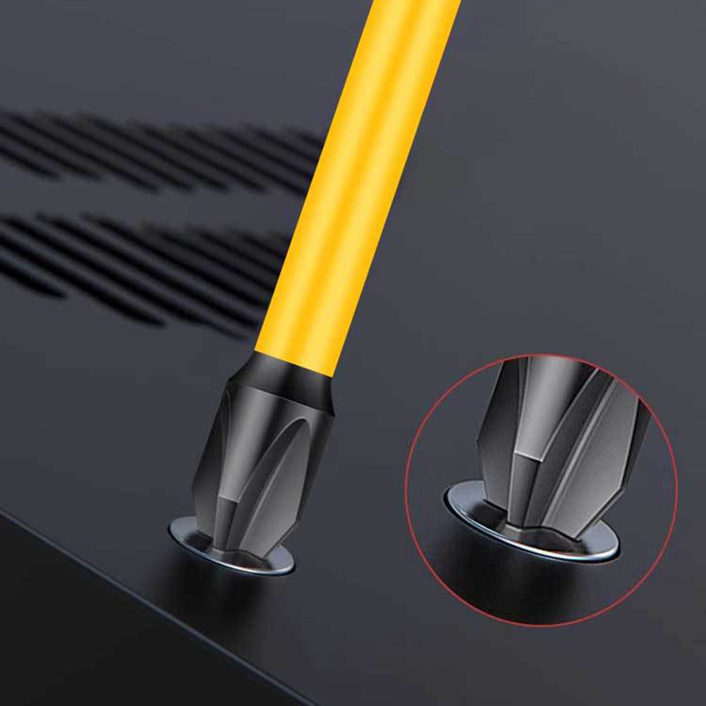 Jeu de tournevis électriques noir/jaune embouts hexagonaux traités thermiqueme - Picture 46 of 51