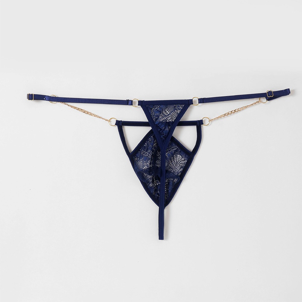 Men's Sexy G String Thongs with Lace Detailing and Sissy Panties Lingerie - Picture 14 of 19