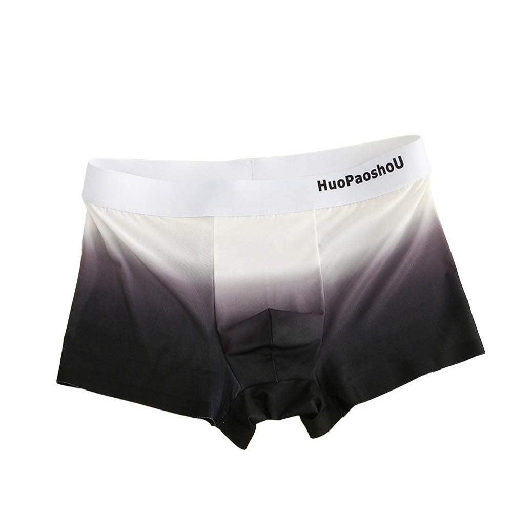 Boxer léger homme sous vêtement respirant élastique culotte soldes homme